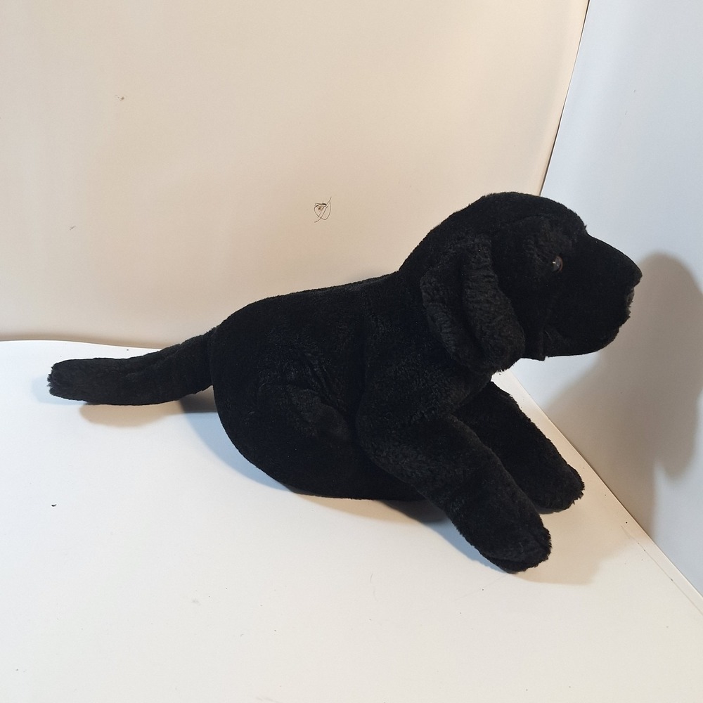 Kids Preferred Black Labrador Retriever Puppy Dog Plush Stuffed Animal 14" - Picture 4 of 7